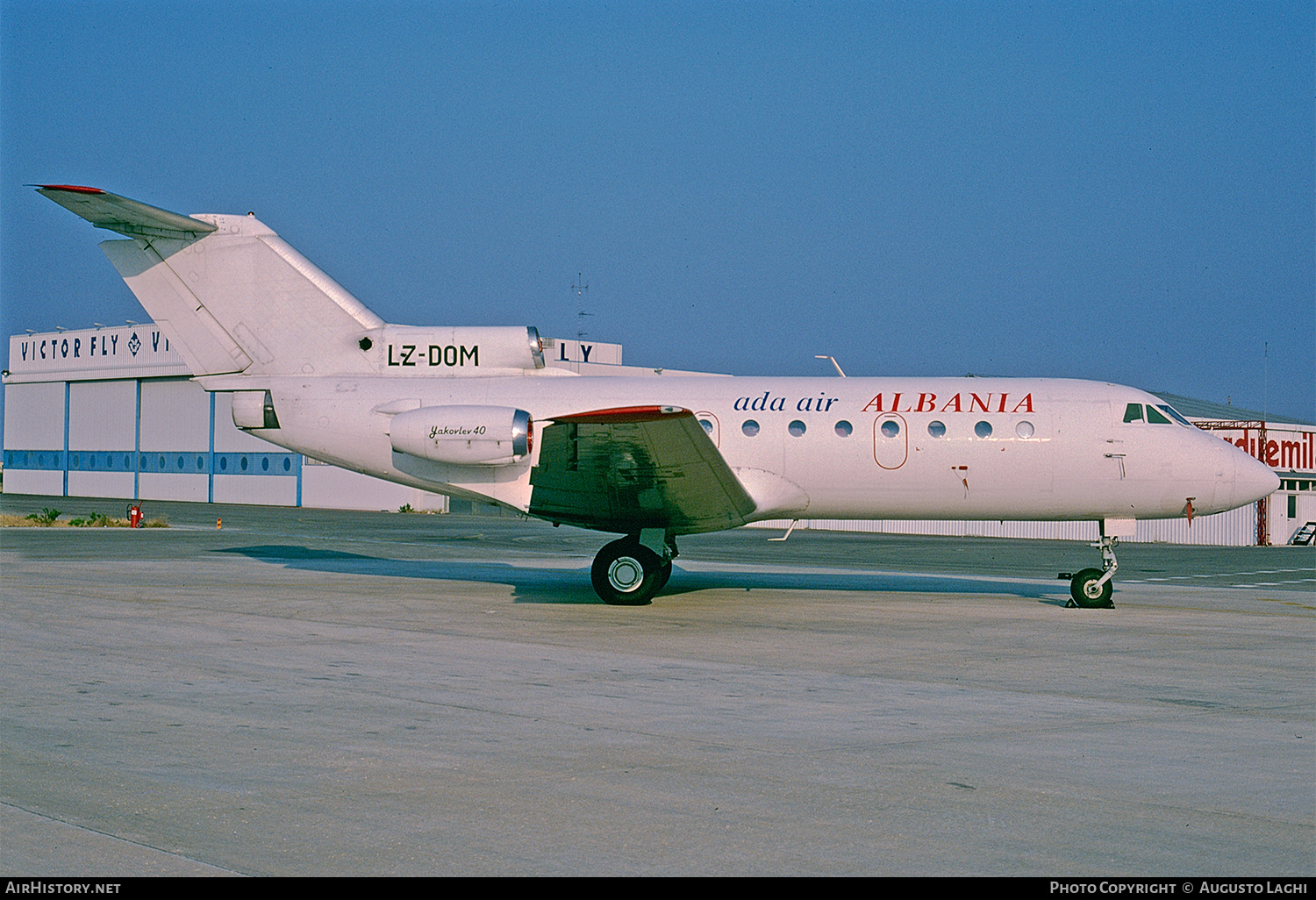 Aircraft Photo of LZ-DOM | Yakovlev Yak-40 | Ada Air | AirHistory.net #479896