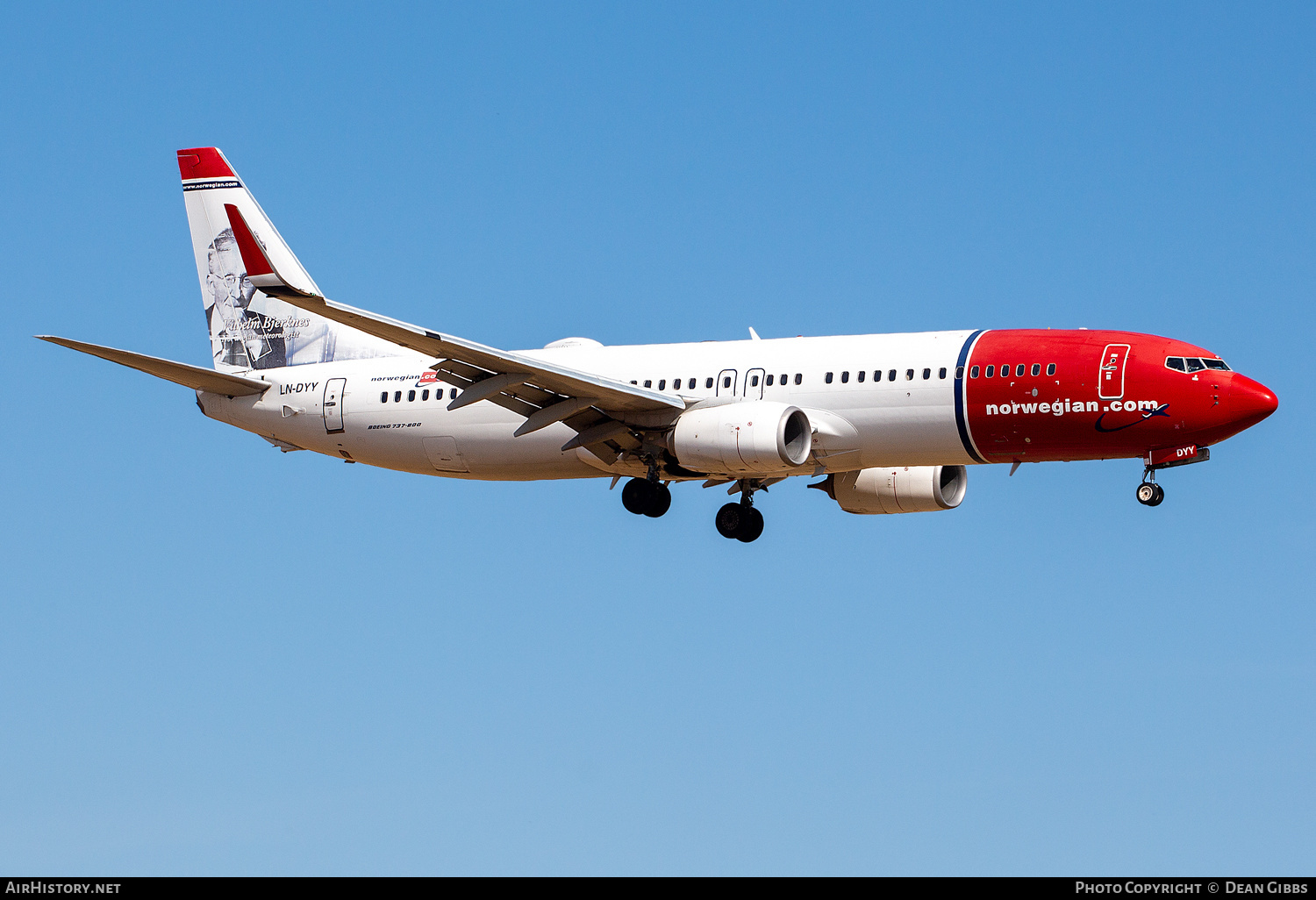 Aircraft Photo of LN-DYY | Boeing 737-8JP | Norwegian | AirHistory.net #479899