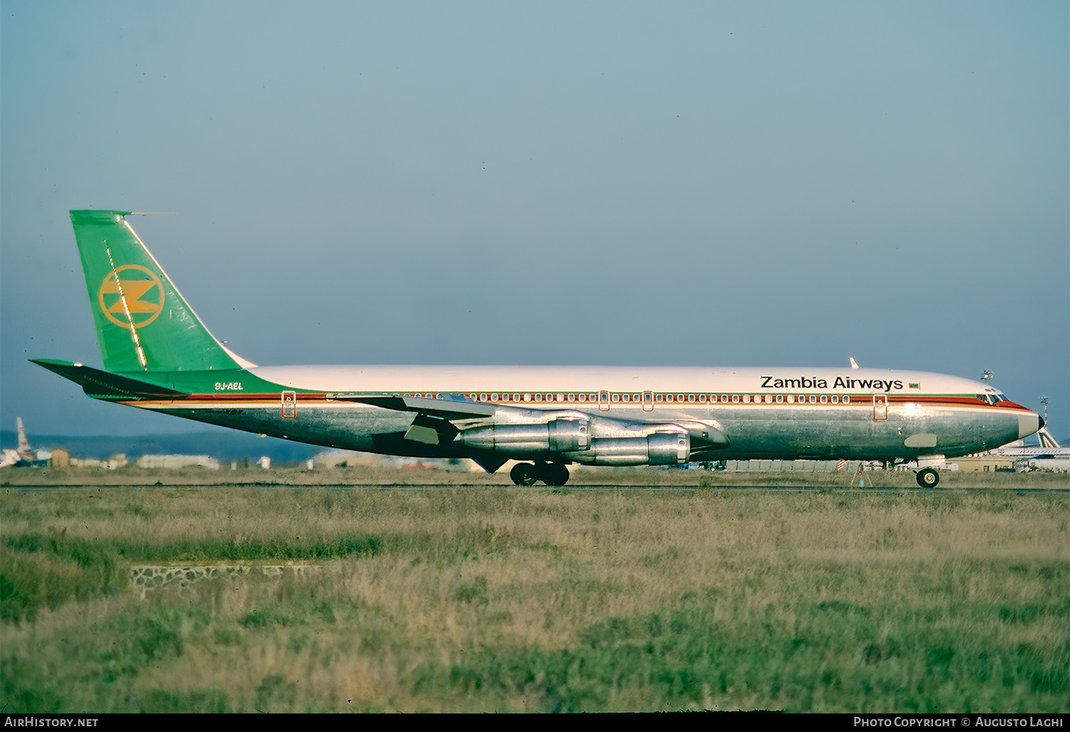 Aircraft Photo of 9J-AEL | Boeing 707-338C | Zambia Airways | AirHistory.net #479901
