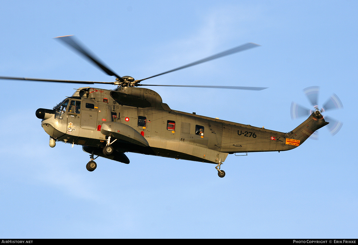 Aircraft Photo of U-276 | Sikorsky S-61A-1 Sea King | Denmark - Air Force | AirHistory.net #479921