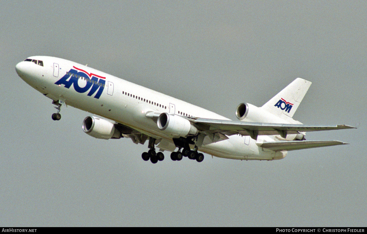 Aircraft Photo of F-GKMY | McDonnell Douglas DC-10-30 | AOM French Airlines | AirHistory.net #479924