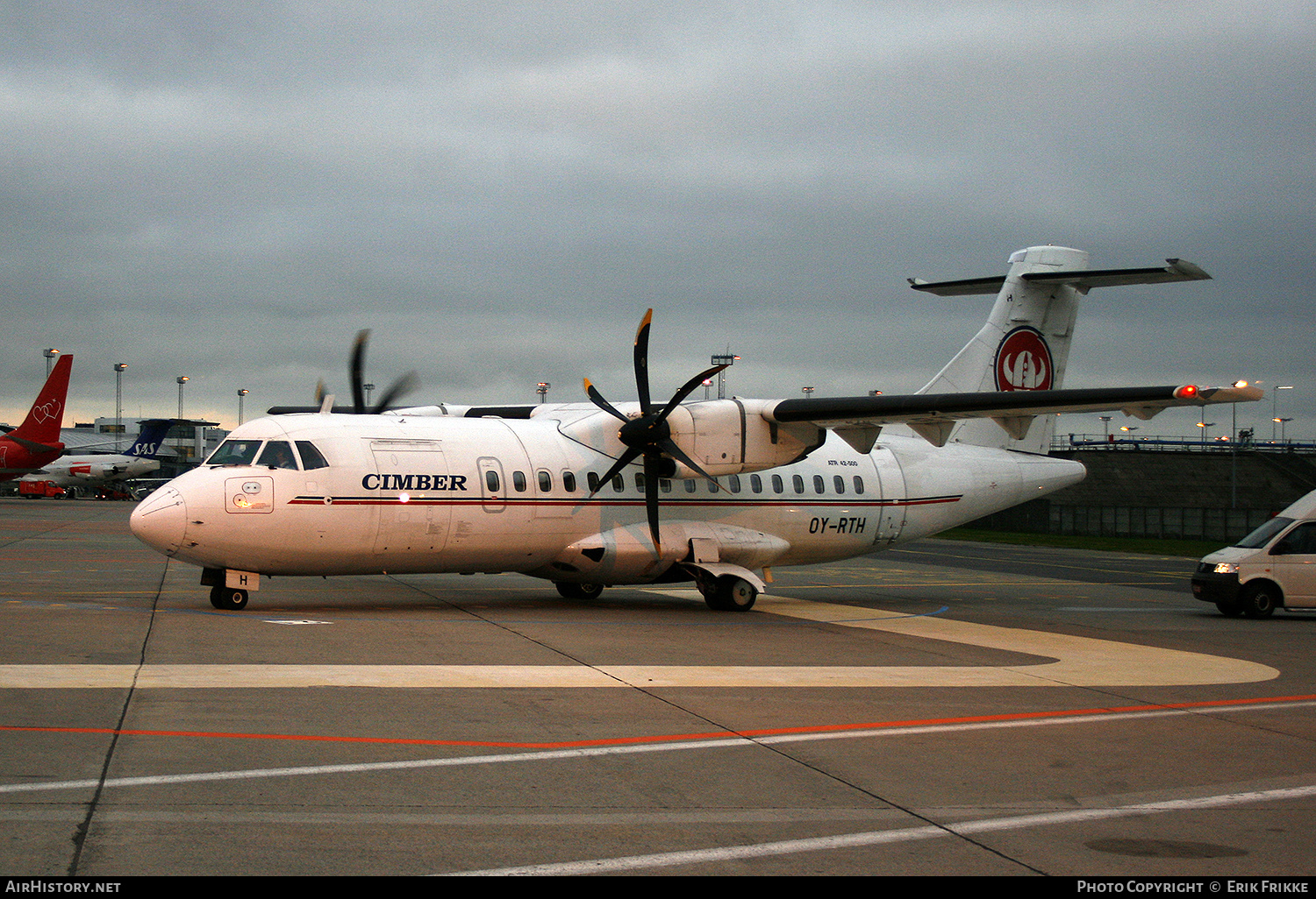 Aircraft Photo of OY-RTH | ATR ATR-42-500 | Cimber Air | AirHistory.net #479926