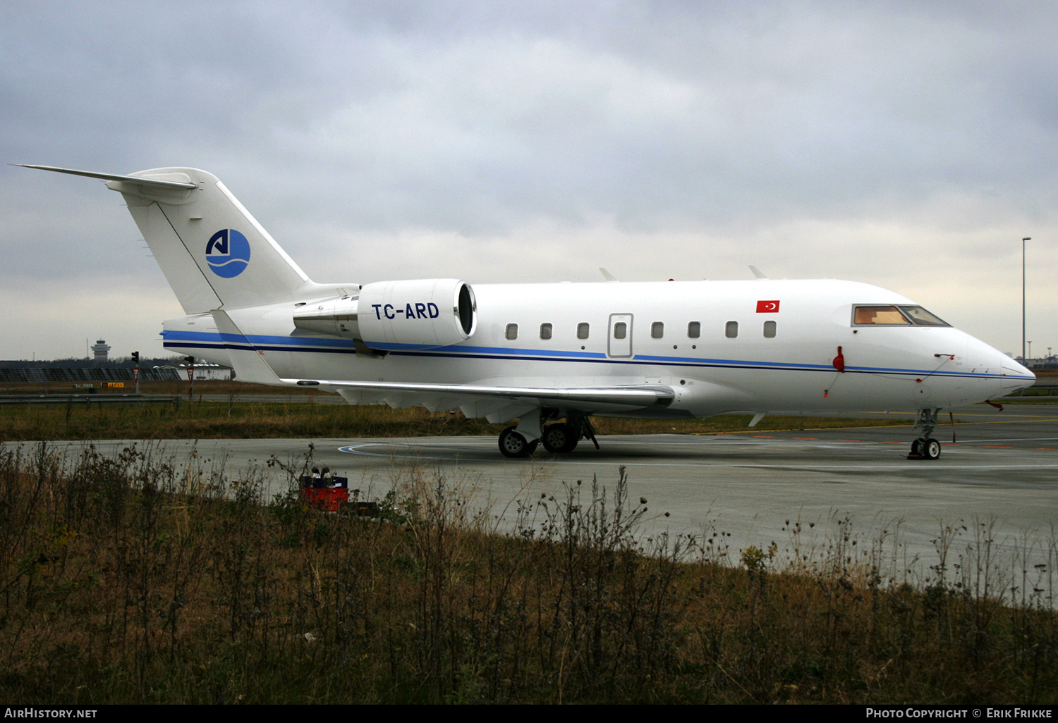 Aircraft Photo of TC-ARD | Bombardier Challenger 604 (CL-600-2B16) | Arkasair Aviation | AirHistory.net #479940
