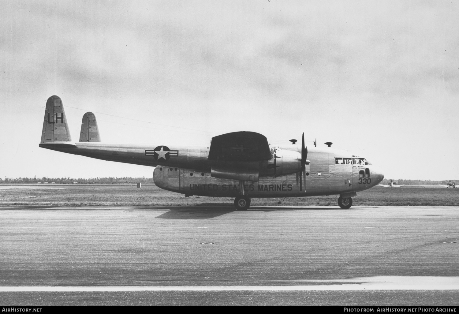 Aircraft Photo of 124330 | Fairchild R4Q-1 Flying Boxcar | USA - Marines | AirHistory.net #479944