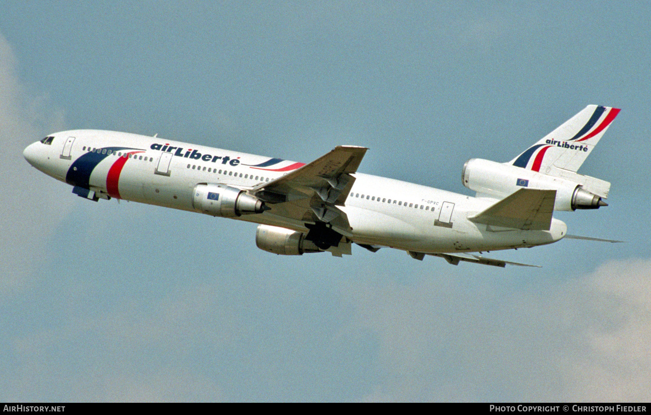 Aircraft Photo of F-GPVC | McDonnell Douglas DC-10-30(ER) | Air Liberté | AirHistory.net #479949