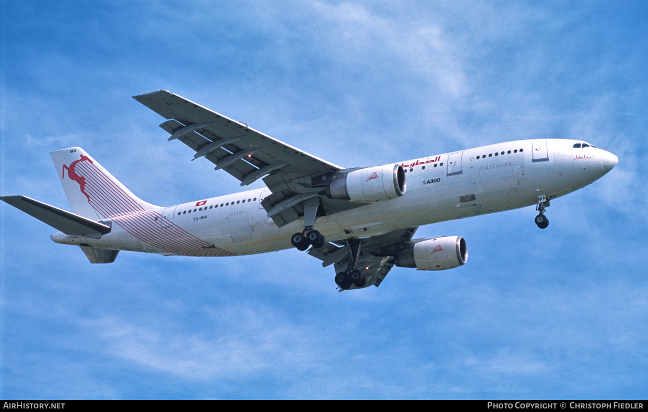 Aircraft Photo of TS-IMA | Airbus A300B4-203 | Tunisair | AirHistory.net #479950