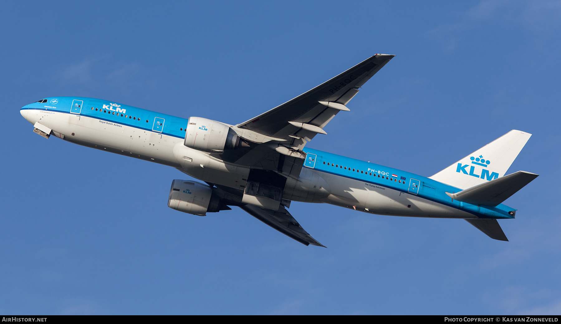 Aircraft Photo of PH-BQC | Boeing 777-206/ER | KLM - Royal Dutch Airlines | AirHistory.net #479977