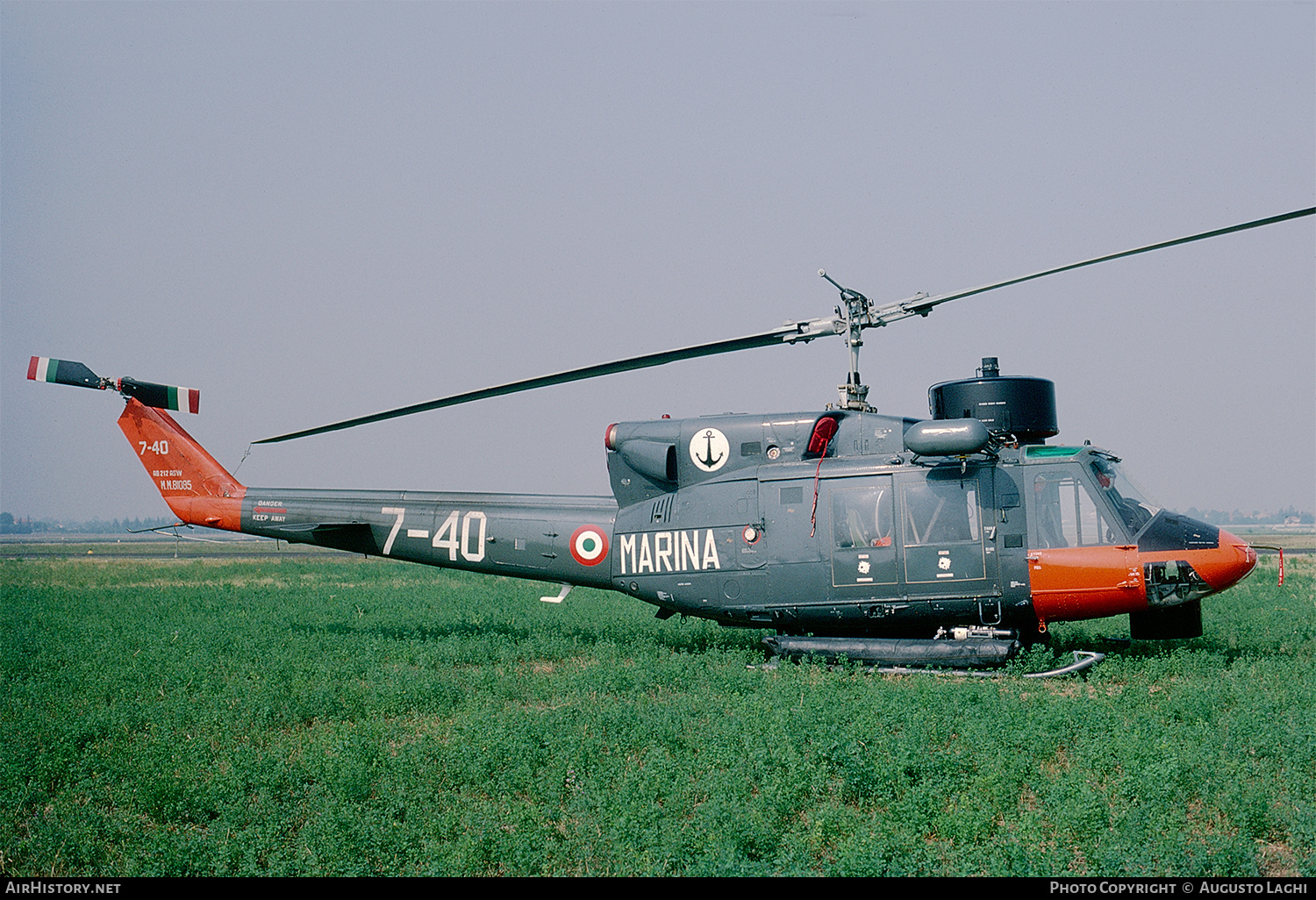 Aircraft Photo of MM81085 | Agusta AB-212ASW | Italy - Navy | AirHistory.net #479985