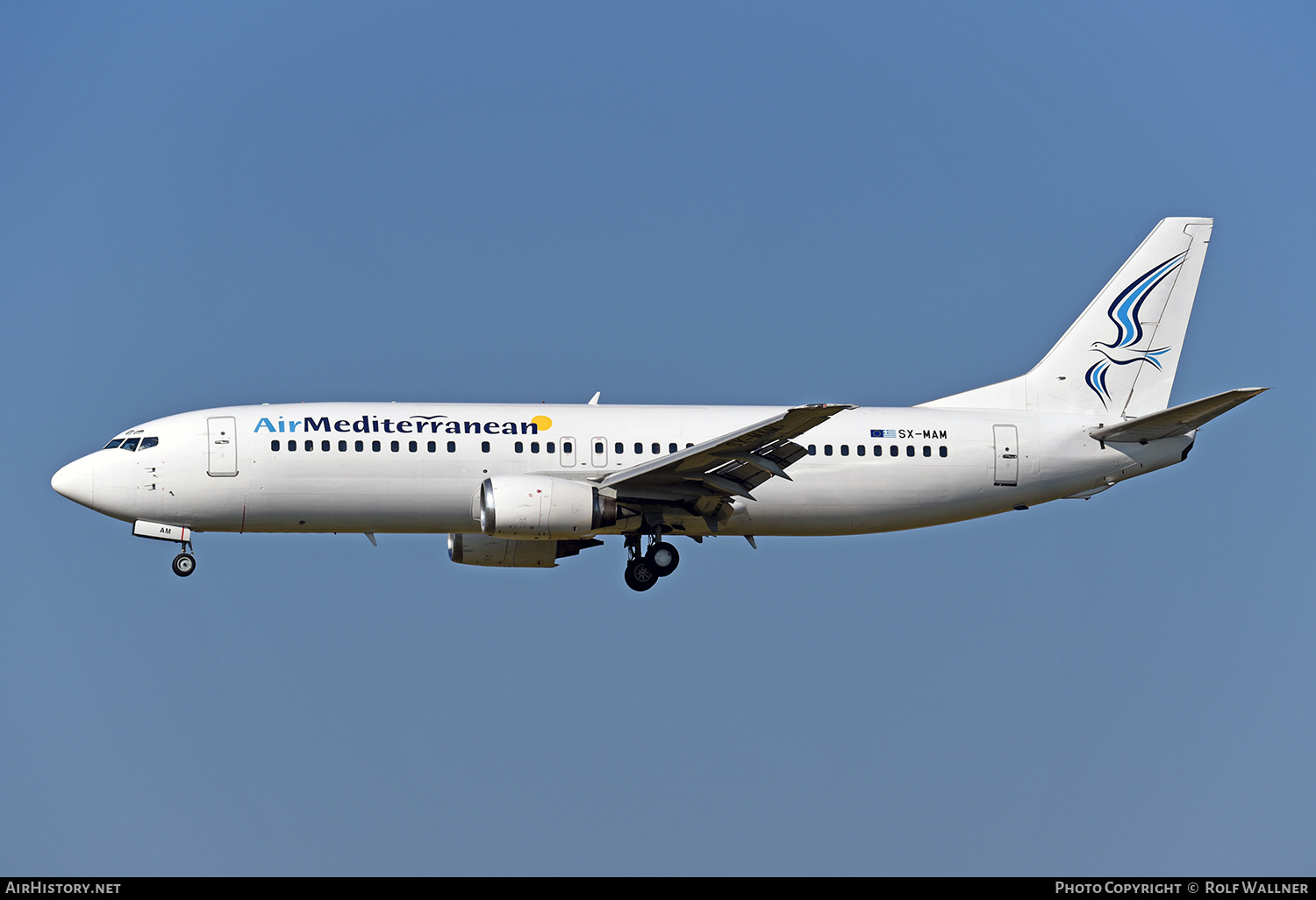 Aircraft Photo of SX-MAM | Boeing 737-446 | Air Mediterranean | AirHistory.net #479995