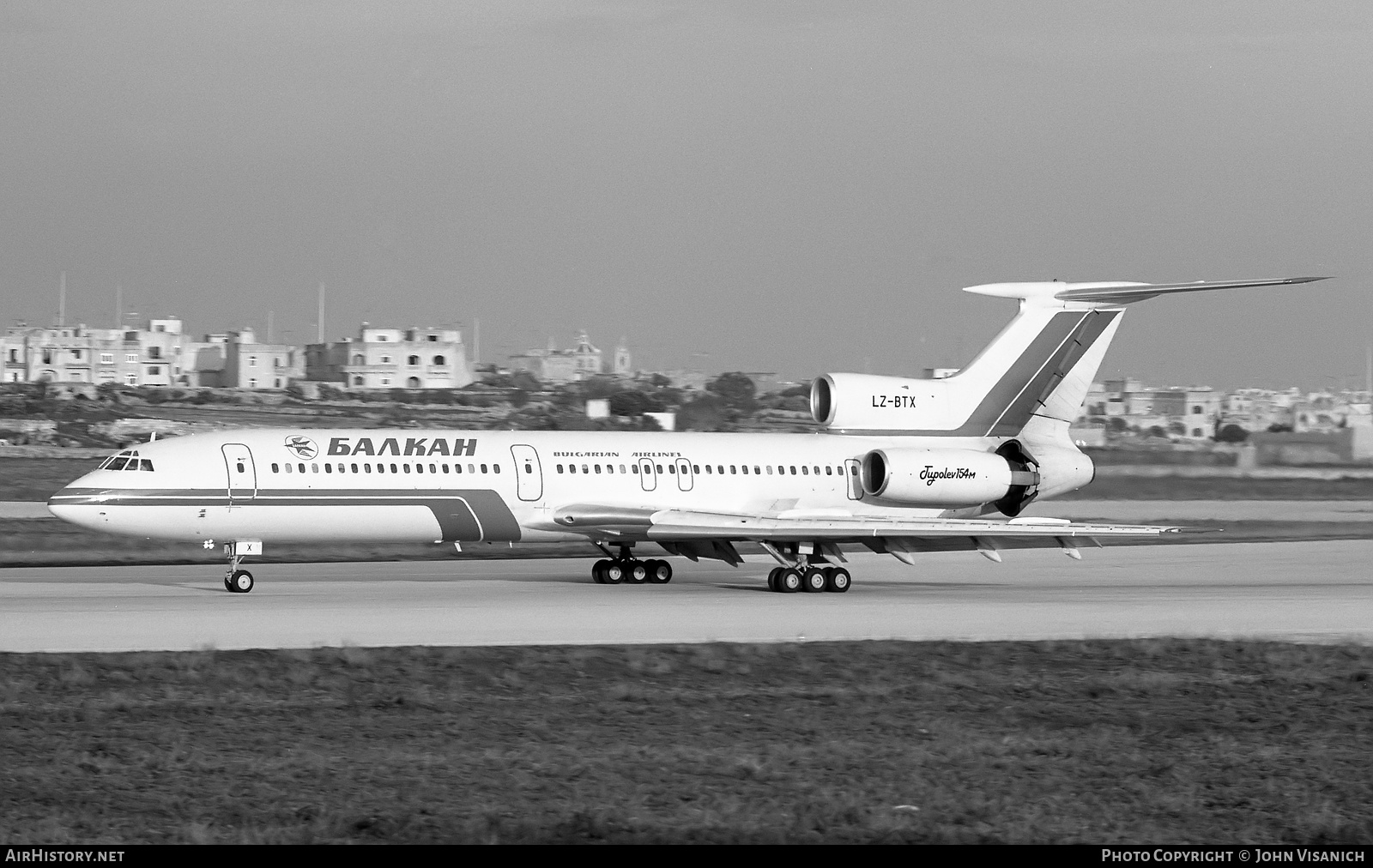 Aircraft Photo of LZ-BTX | Tupolev Tu-154M | Balkan - Bulgarian Airlines | AirHistory.net #479998