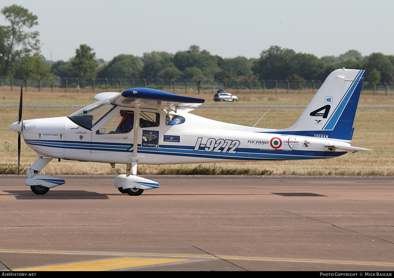 Aircraft Photo of I-9272 | Tecnam P-92 Echo Super | Fly Fano Team | AirHistory.net #480010