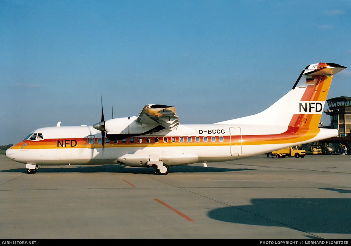 Aircraft Photo of D-BCCC | ATR ATR-42-300 | NFD - Nürnberger Flugdienst | AirHistory.net #480012