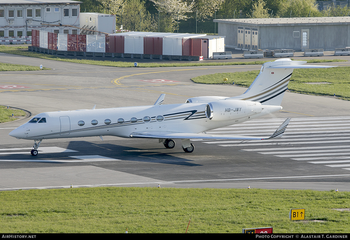 Aircraft Photo of HB-JWY | Gulfstream Aerospace G-V-SP Gulfstream G550 | AirHistory.net #480018