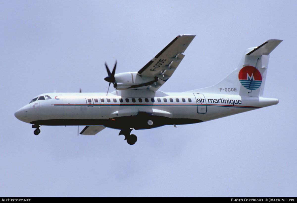 Aircraft Photo of F-OGOE | ATR ATR-42-300 | Air Martinique | AirHistory.net #480035