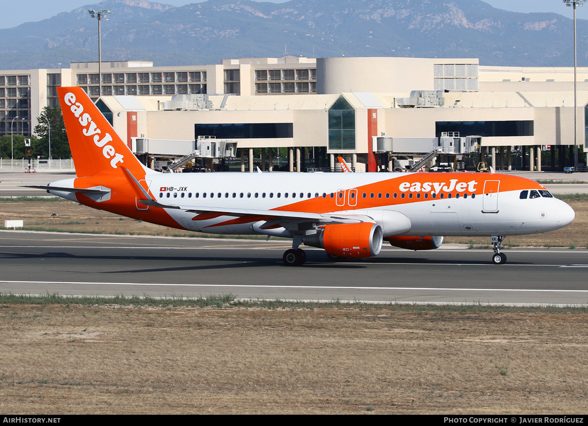 Aircraft Photo of HB-JXK | Airbus A320-214 | EasyJet | AirHistory.net #480051