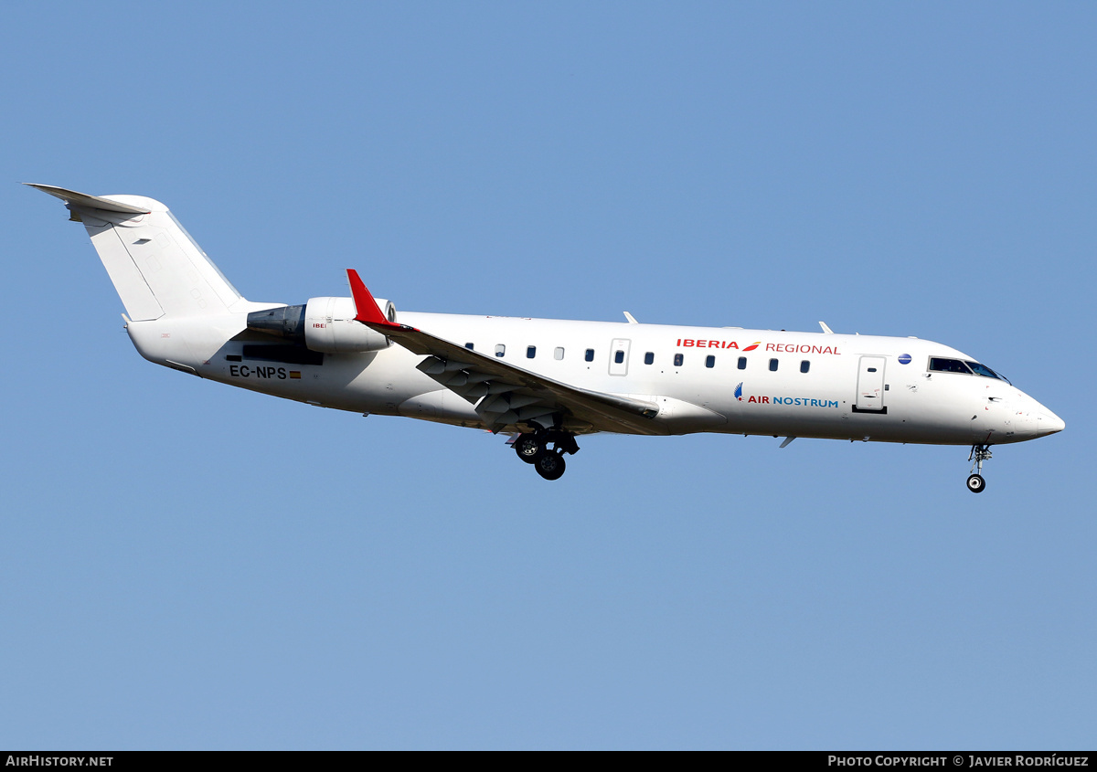 Aircraft Photo of EC-NPS | Bombardier CRJ-200LR (CL-600-2B19) | Iberia Regional | AirHistory.net #480062
