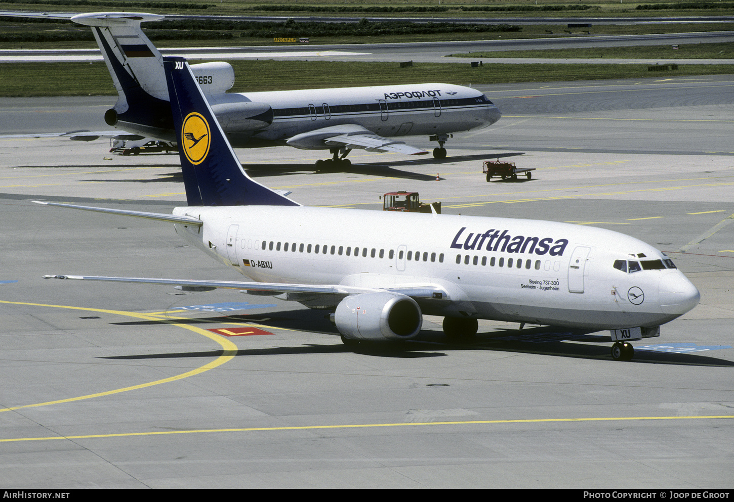 Aircraft Photo of D-ABXU | Boeing 737-330 | Lufthansa | AirHistory.net #480077
