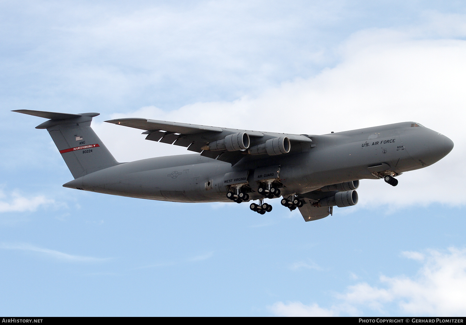 Aircraft Photo of 68-0224 / 80224 | Lockheed C-5A Galaxy (L-500) | USA - Air Force | AirHistory.net #480097