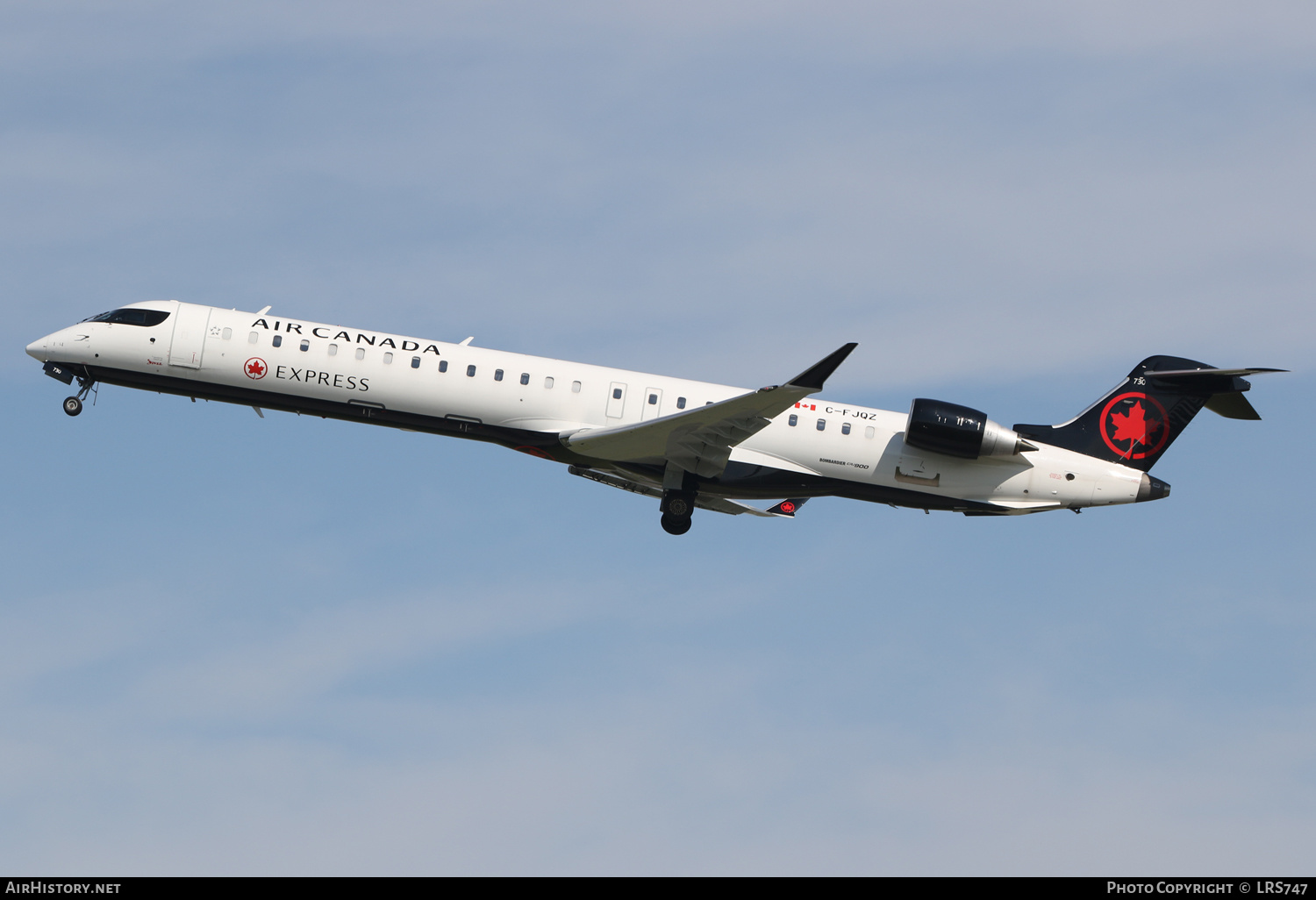 Aircraft Photo of C-FJQZ | Bombardier CRJ-900 (CL-600-2D24) | Air Canada Express | AirHistory.net #480104