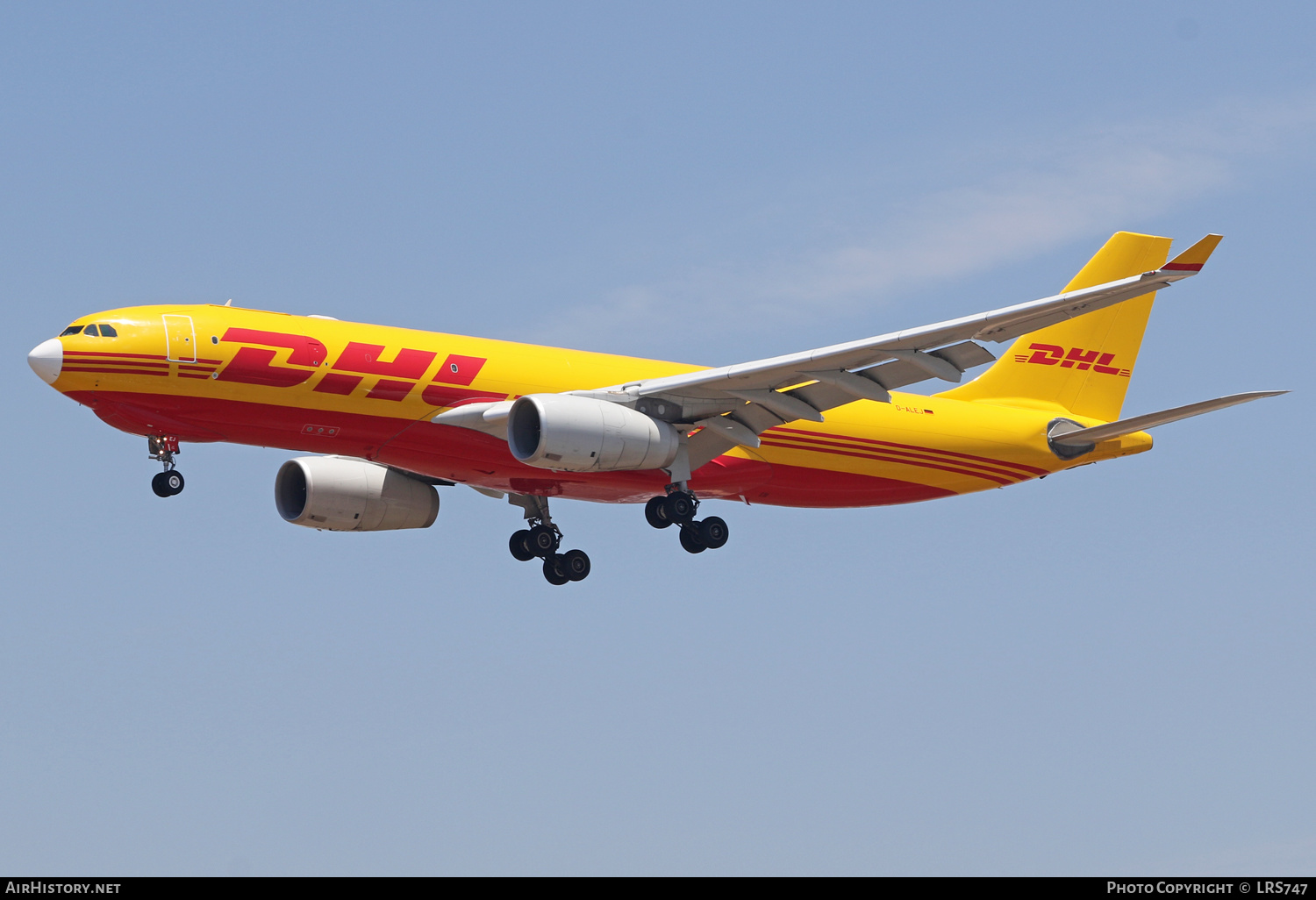 Aircraft Photo of D-ALEJ | Airbus A330-243F | DHL International | AirHistory.net #480107