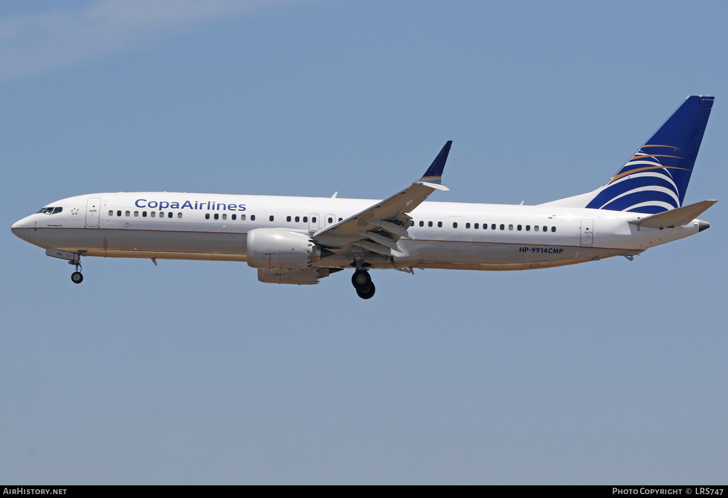 Aircraft Photo of HP-9914CMP | Boeing 737-9 Max 9 | Copa Airlines | AirHistory.net #480119