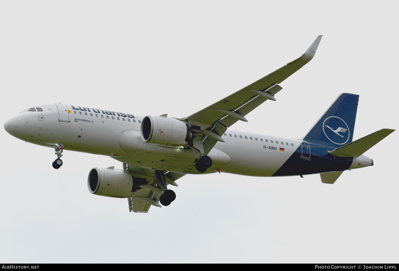 Aircraft Photo of D-AINU | Airbus A320-271N | Lufthansa | AirHistory.net #480126