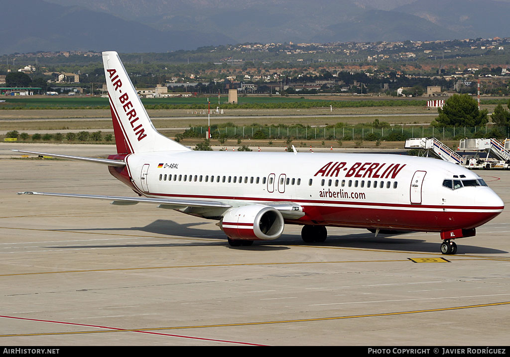 Aircraft Photo of D-ABAL | Boeing 737-46J | Air Berlin | AirHistory.net #480134