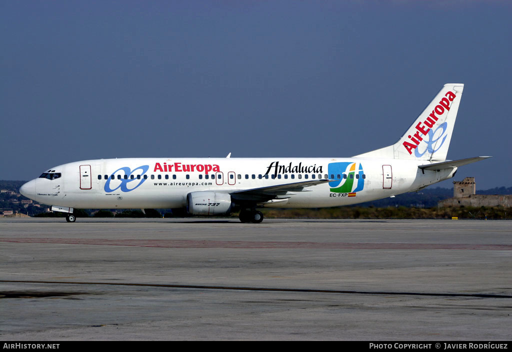 Aircraft Photo of EC-FXP | Boeing 737-4Q8 | Air Europa | AirHistory.net #480145