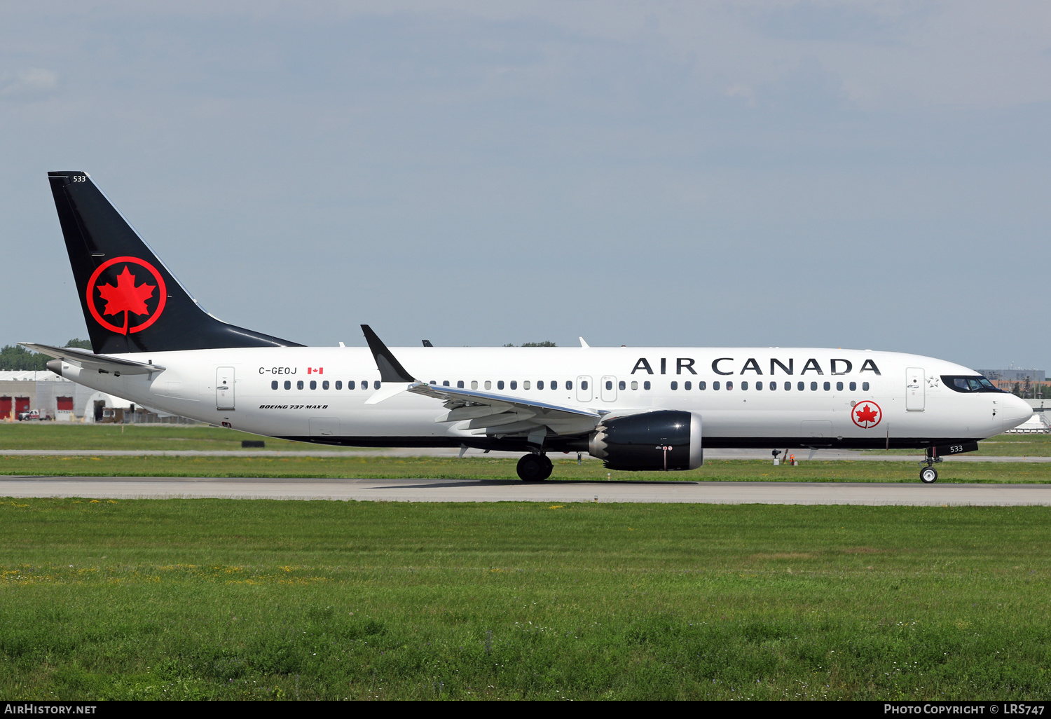 Aircraft Photo of C-GEOJ | Boeing 737-8 Max 8 | Air Canada | AirHistory.net #480147