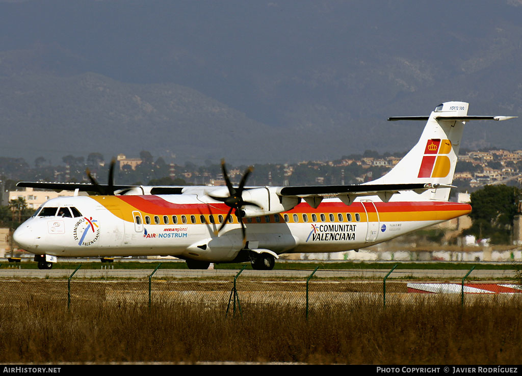Aircraft Photo of EC-HJI | ATR ATR-72-500 (ATR-72-212A) | Iberia Regional | AirHistory.net #480148