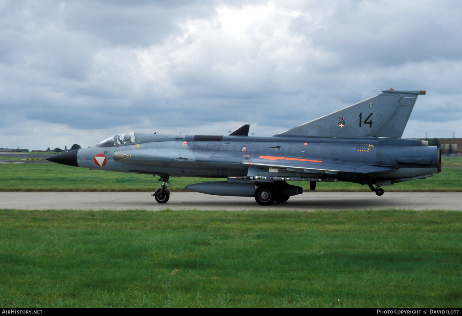 Aircraft Photo of 14 | Saab J35Oe Draken | Austria - Air Force | AirHistory.net #480152
