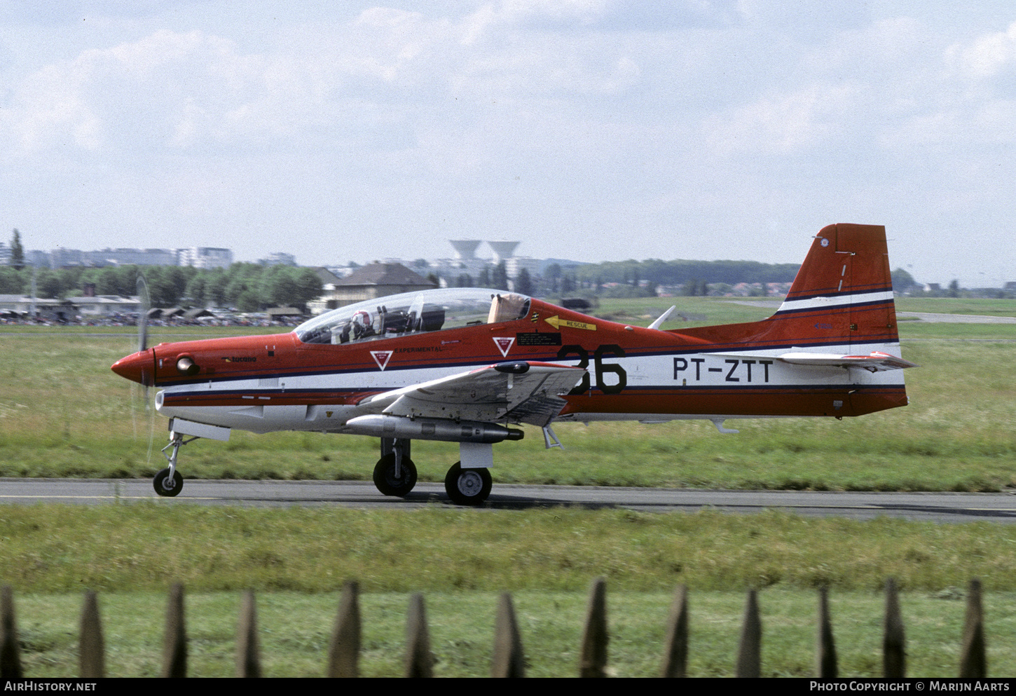 Aircraft Photo of PT-ZTT | Embraer EMB-312 Tucano | AirHistory.net #480153