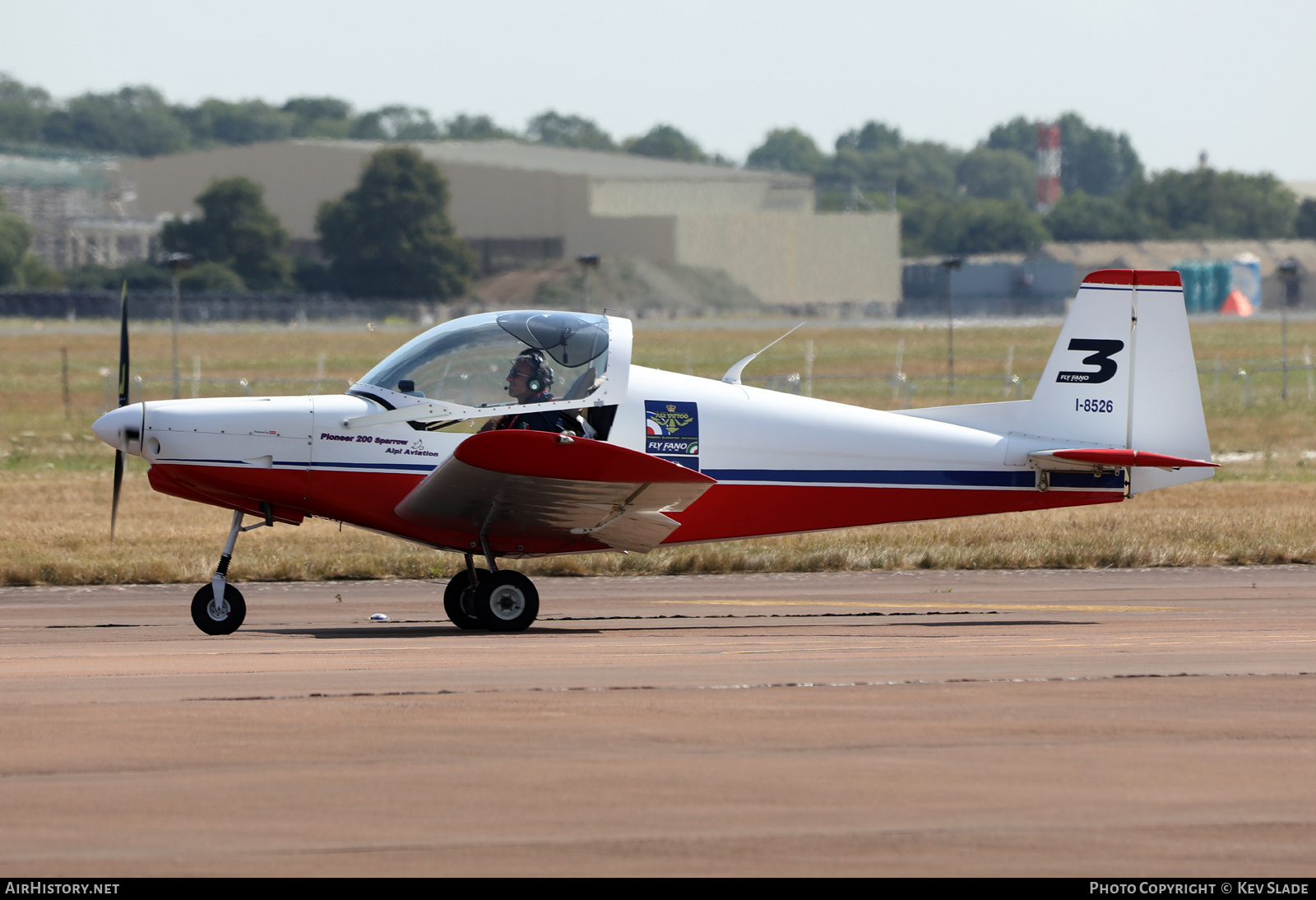 Aircraft Photo of I-8526 | Alpi Pioneer 200 Sparrow | Fly Fano Team | AirHistory.net #480193