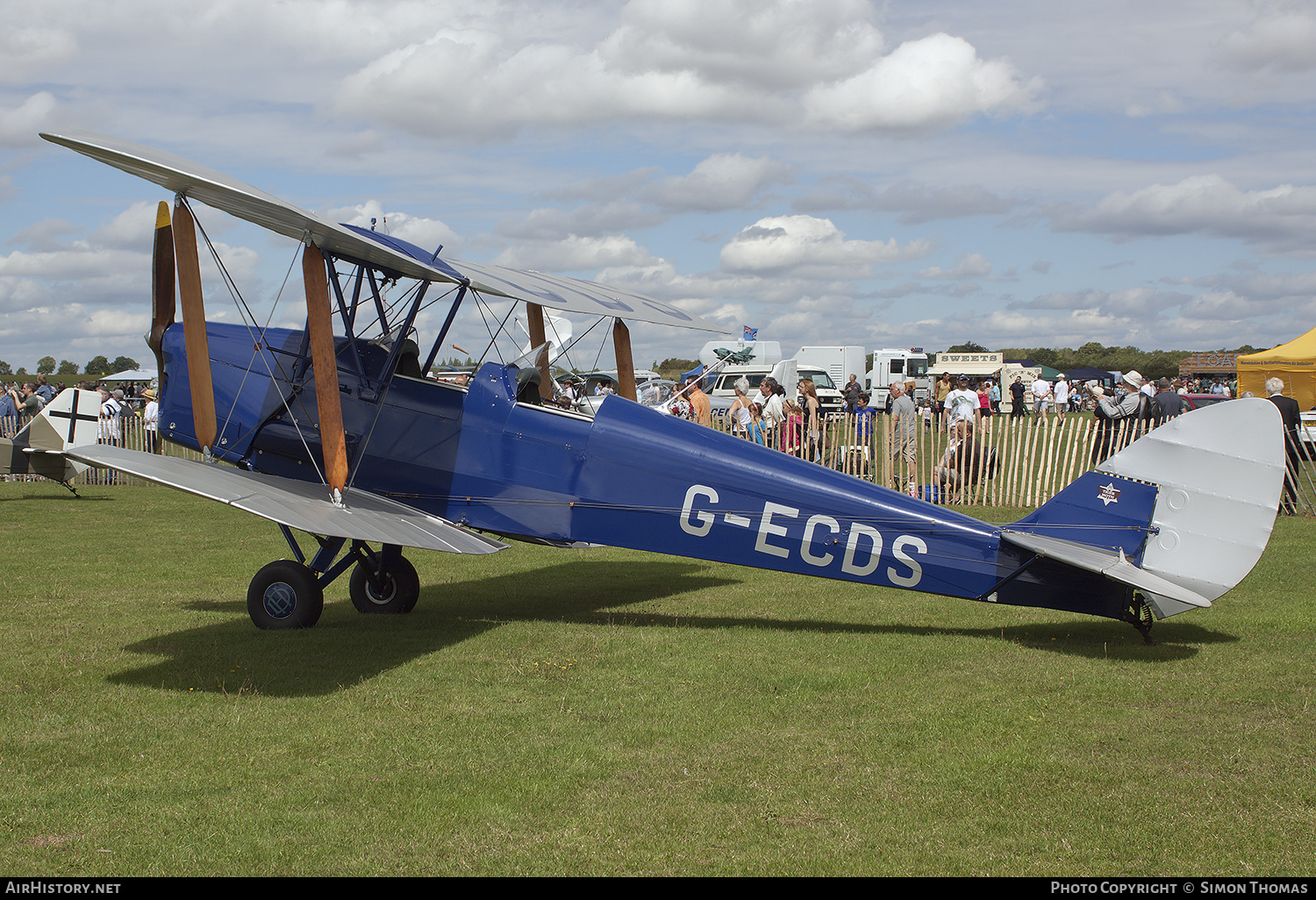 Aircraft Photo of G-ECDS | De Havilland D.H. 82A Tiger Moth | AirHistory.net #480198