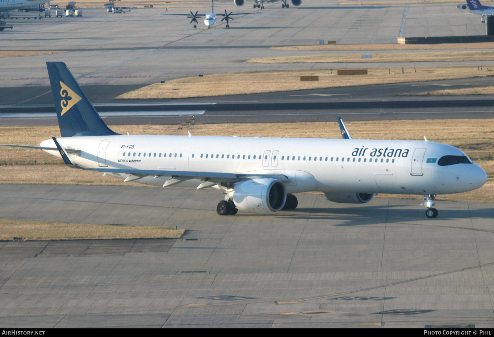 Aircraft Photo of EI-KGD | Airbus A321-271N | Air Astana | AirHistory.net #480208