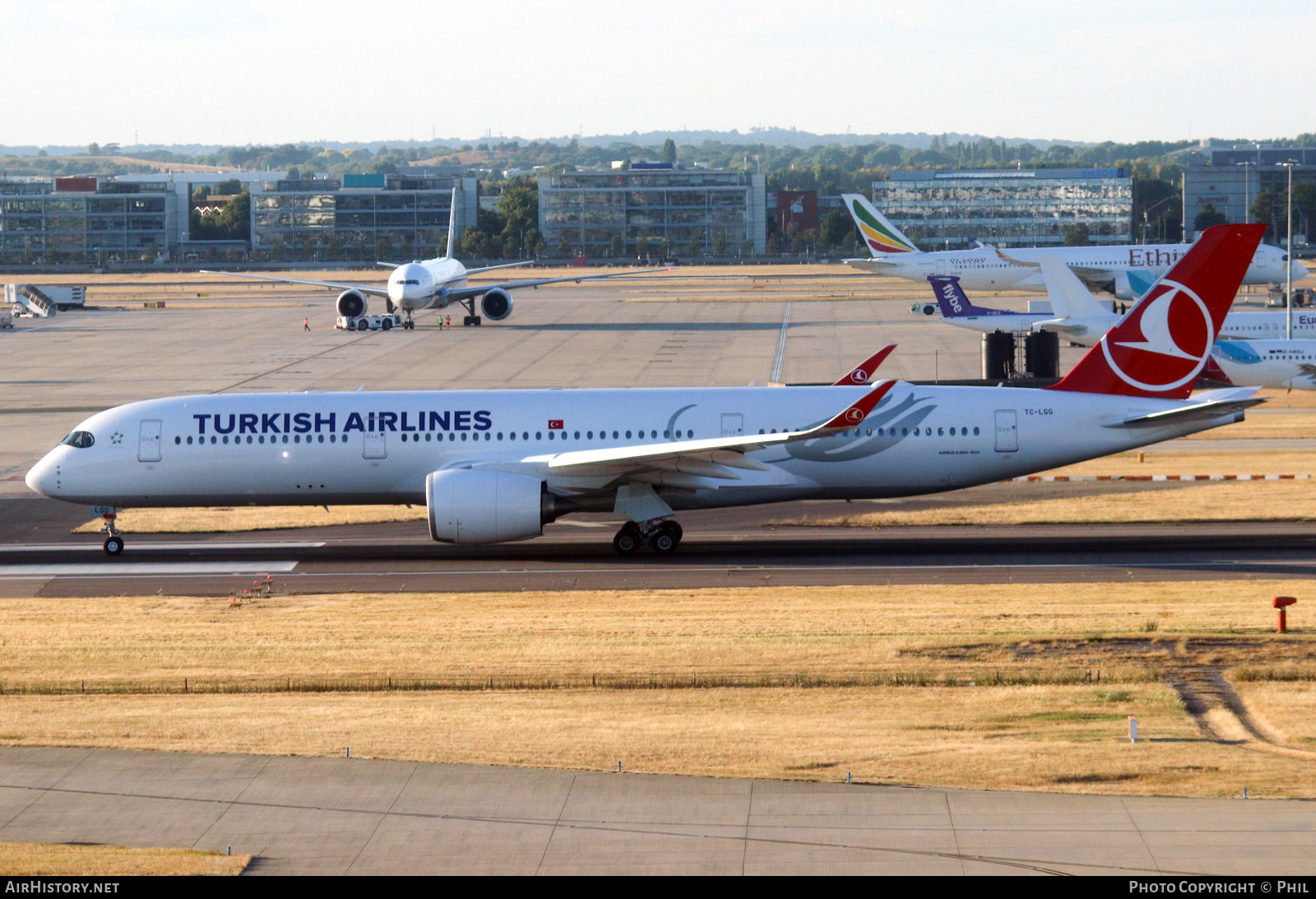 Aircraft Photo of TC-LGG | Airbus A350-941 | Turkish Airlines | AirHistory.net #480211