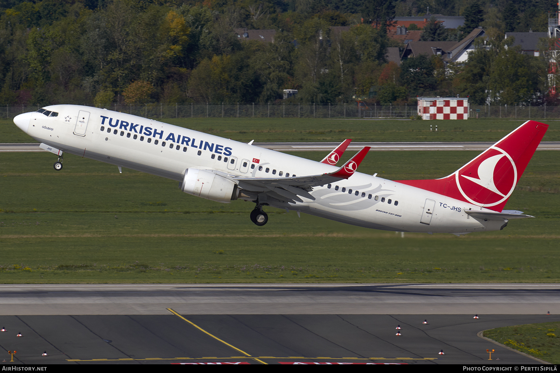 Aircraft Photo of TC-JHS | Boeing 737-8F2 | Turkish Airlines | AirHistory.net #480231