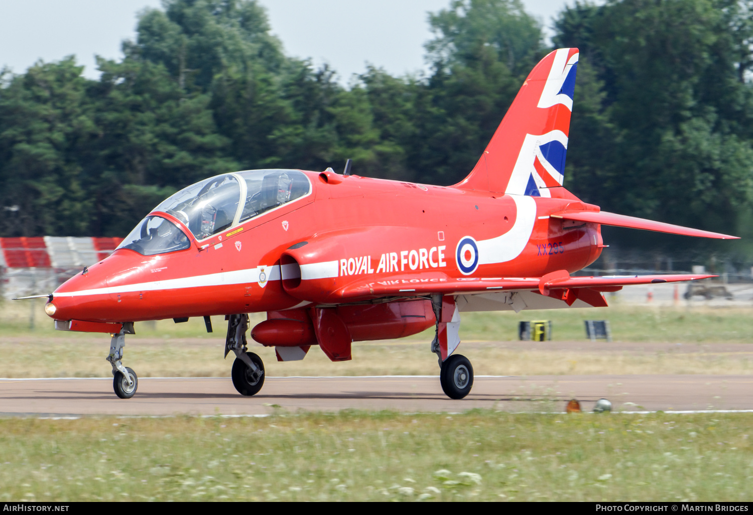 Aircraft Photo of XX295 | British Aerospace Hawk T.1W | UK - Air Force | AirHistory.net #480233