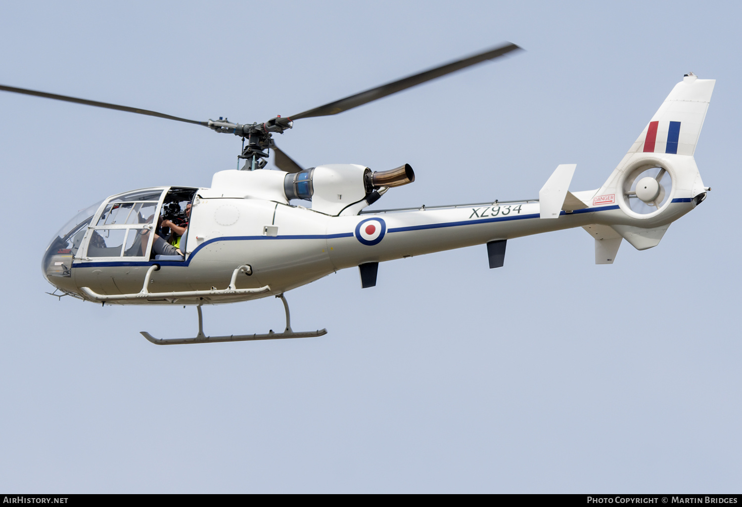 Aircraft Photo of G-CBSI / XZ934 | Aerospatiale SA-341D Gazelle HT3 | UK - Air Force | AirHistory.net #480235