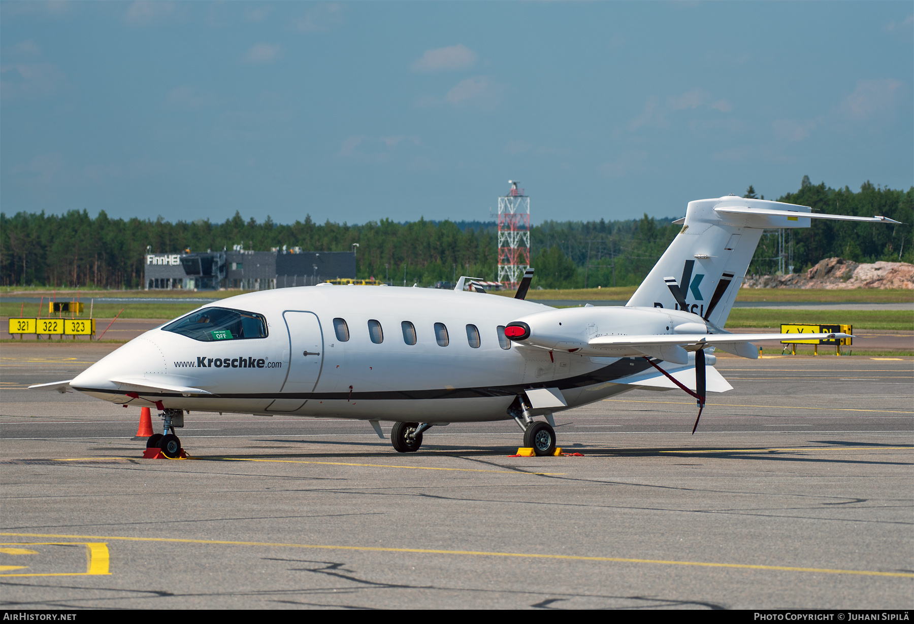 Aircraft Photo of D-IKSI | Piaggio P-180 Avanti II | Kroschke | AirHistory.net #480244