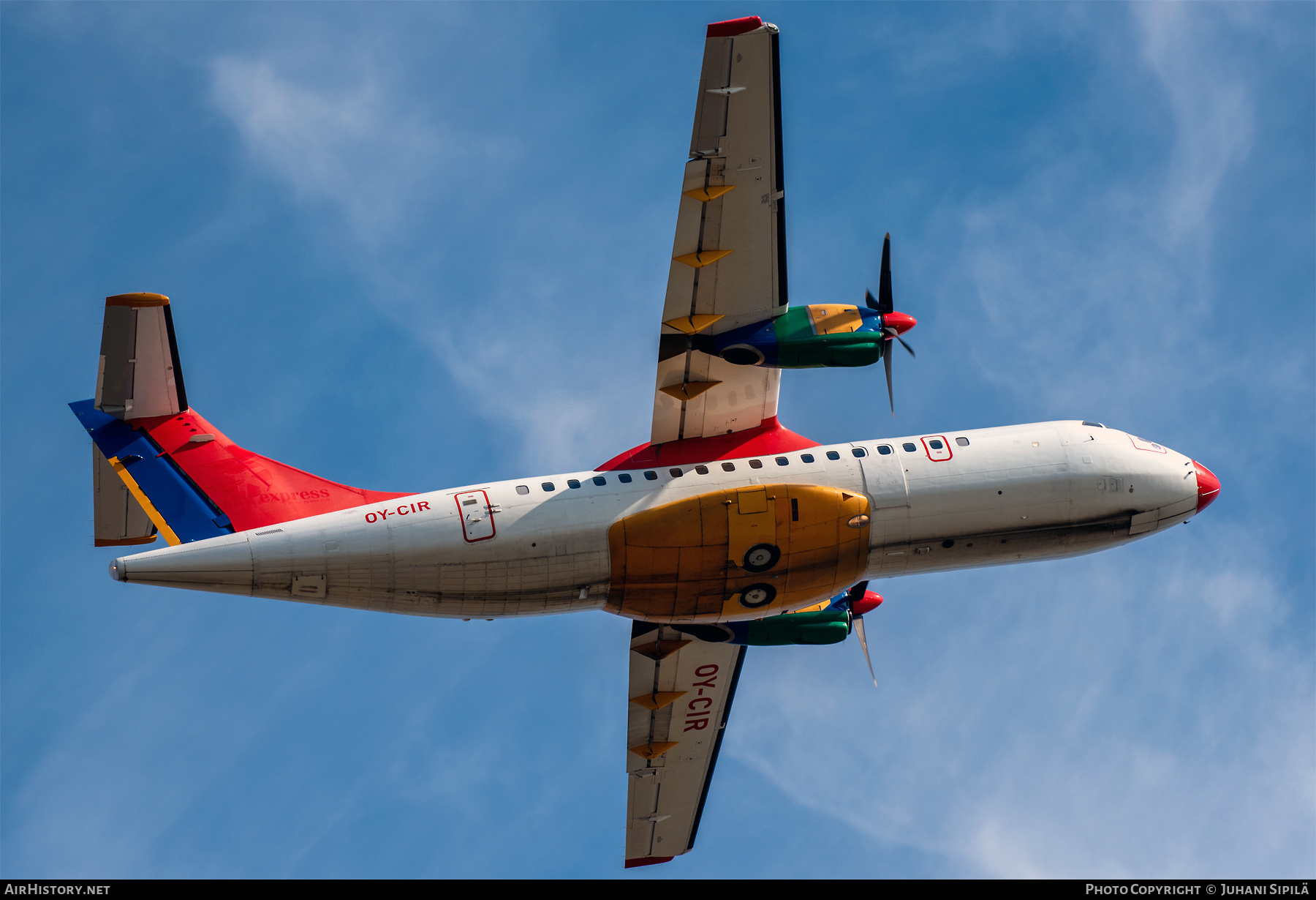 Aircraft Photo of OY-CIR | ATR ATR-42-300 | Danish Air Transport - DAT | AirHistory.net #480246