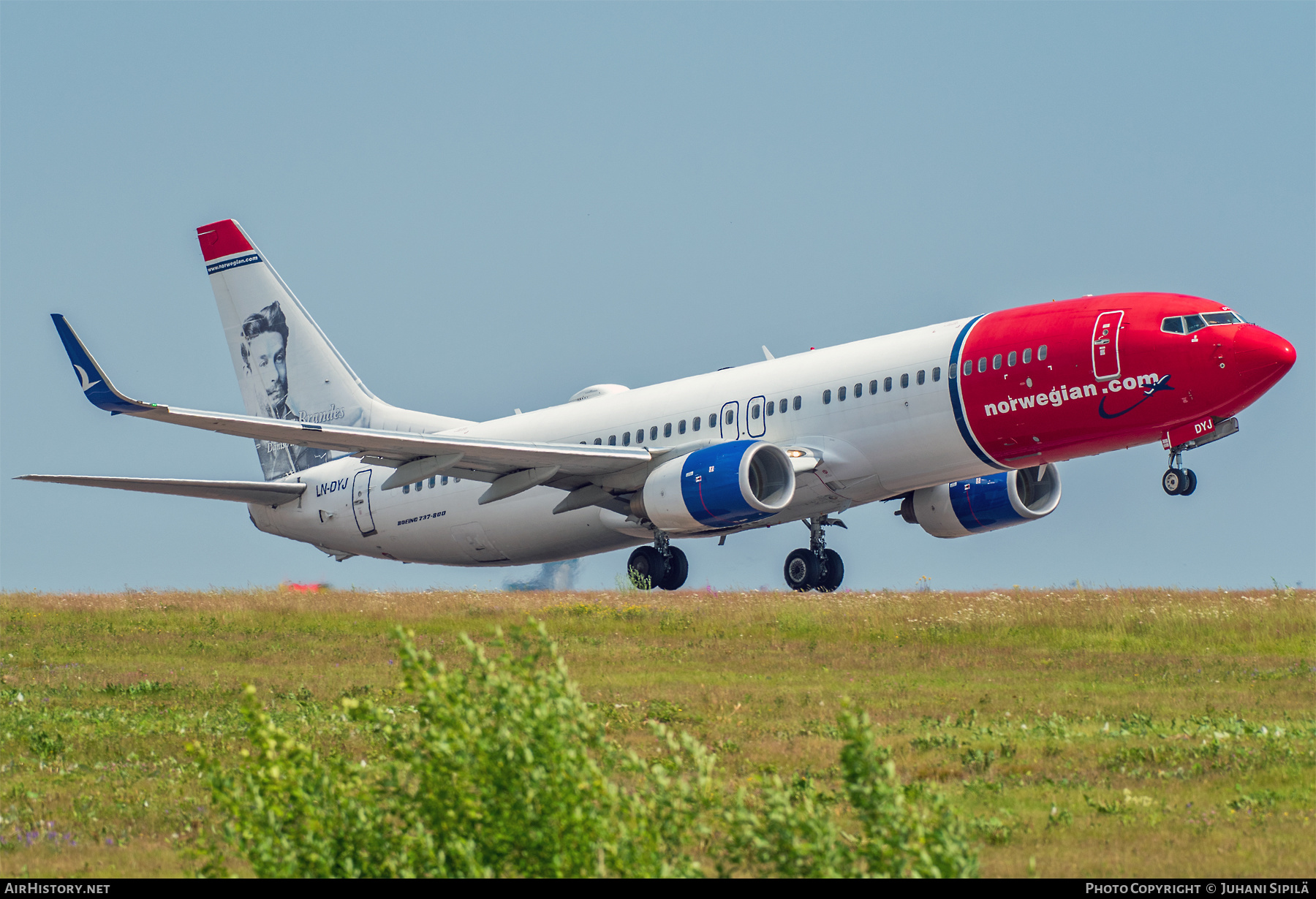 Aircraft Photo of LN-DYJ | Boeing 737-8JP | Norwegian | AirHistory.net #480249