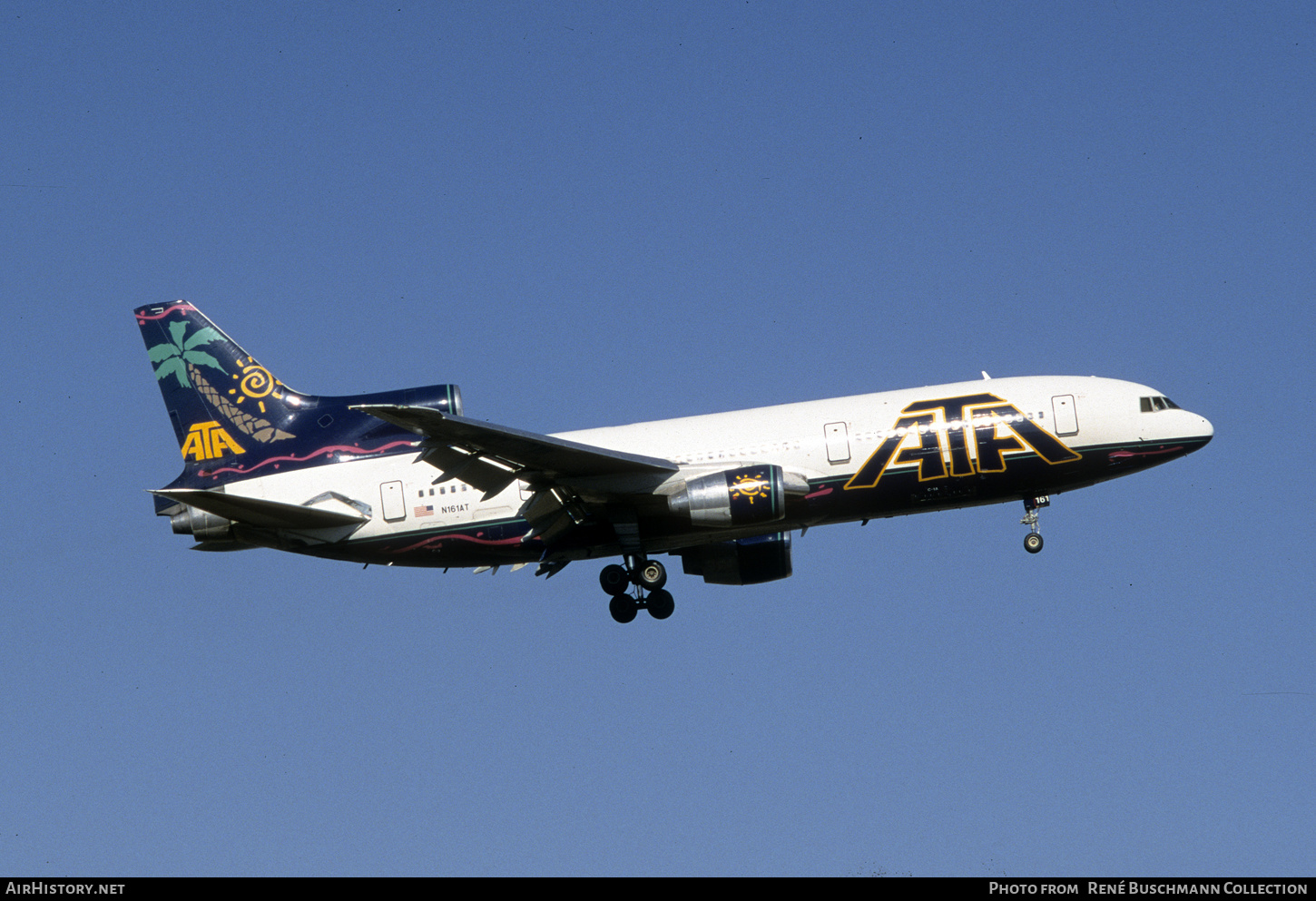 Aircraft Photo of N161AT | Lockheed L-1011-385-3 TriStar 500 | ATA Airlines - American Trans Air | AirHistory.net #480262