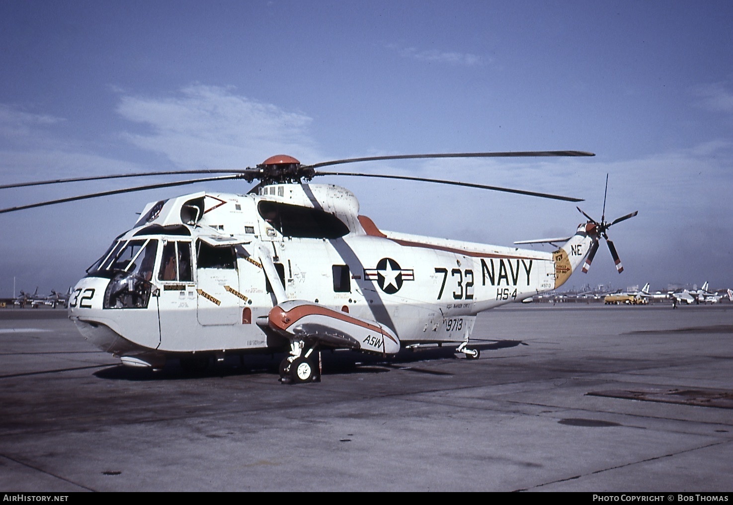 Aircraft Photo of 149713 / 9713 | Sikorsky SH-3H Sea King (S-61B) | USA - Navy | AirHistory.net #480278