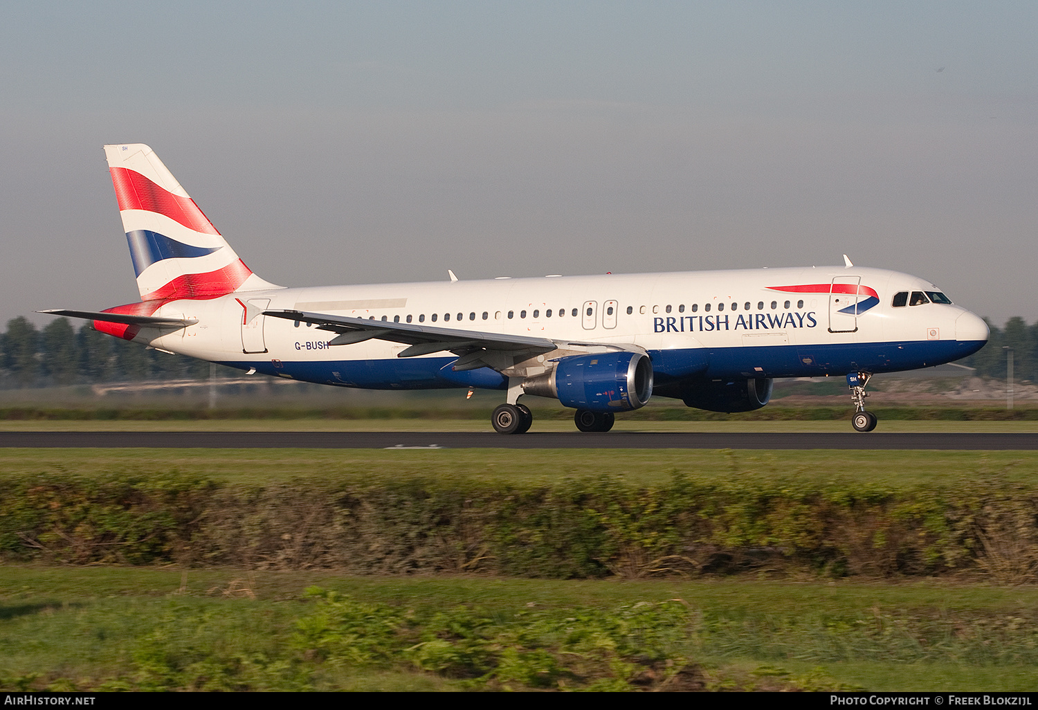 Aircraft Photo of G-BUSH | Airbus A320-211 | British Airways | AirHistory.net #480306