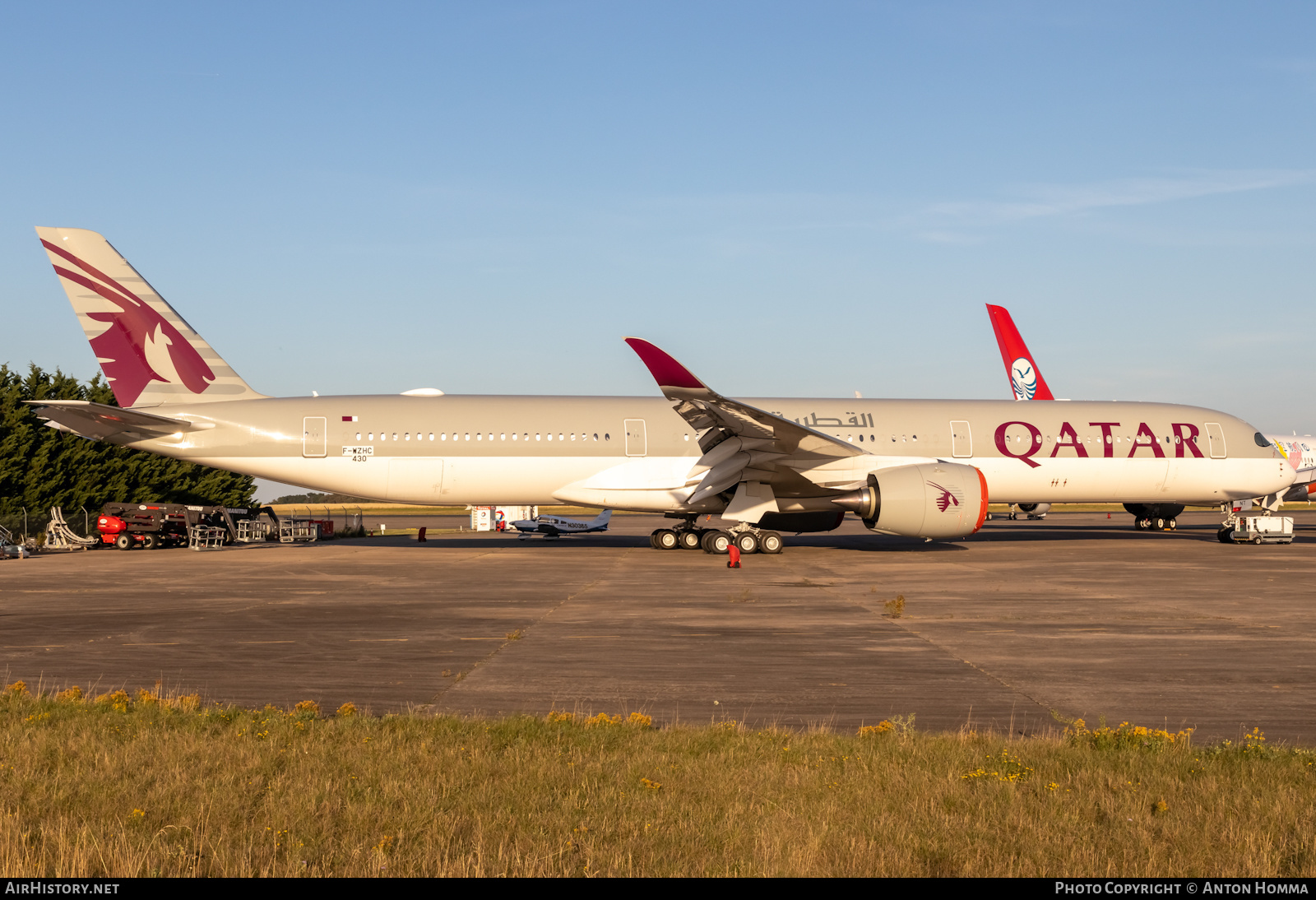 Aircraft Photo of F-WZHC | Airbus A350-1041 | Qatar Airways | AirHistory.net #480312