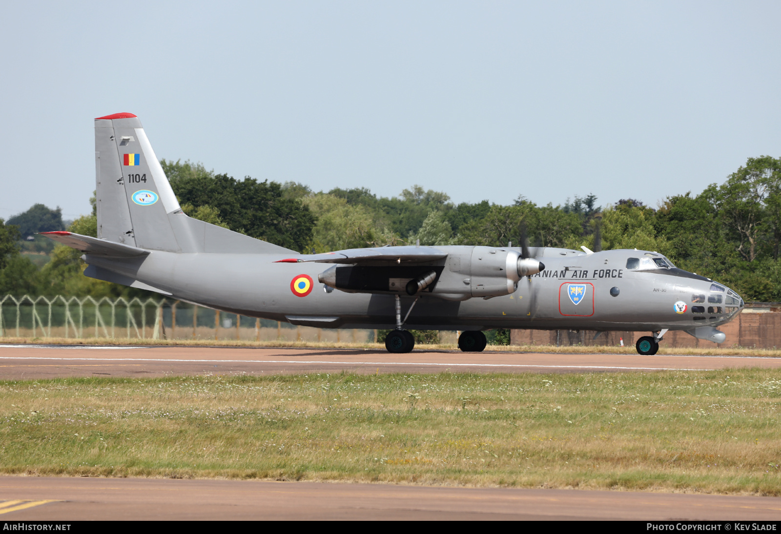 Aircraft Photo of 1104 | Antonov An-30 | Romania - Air Force | AirHistory.net #480327