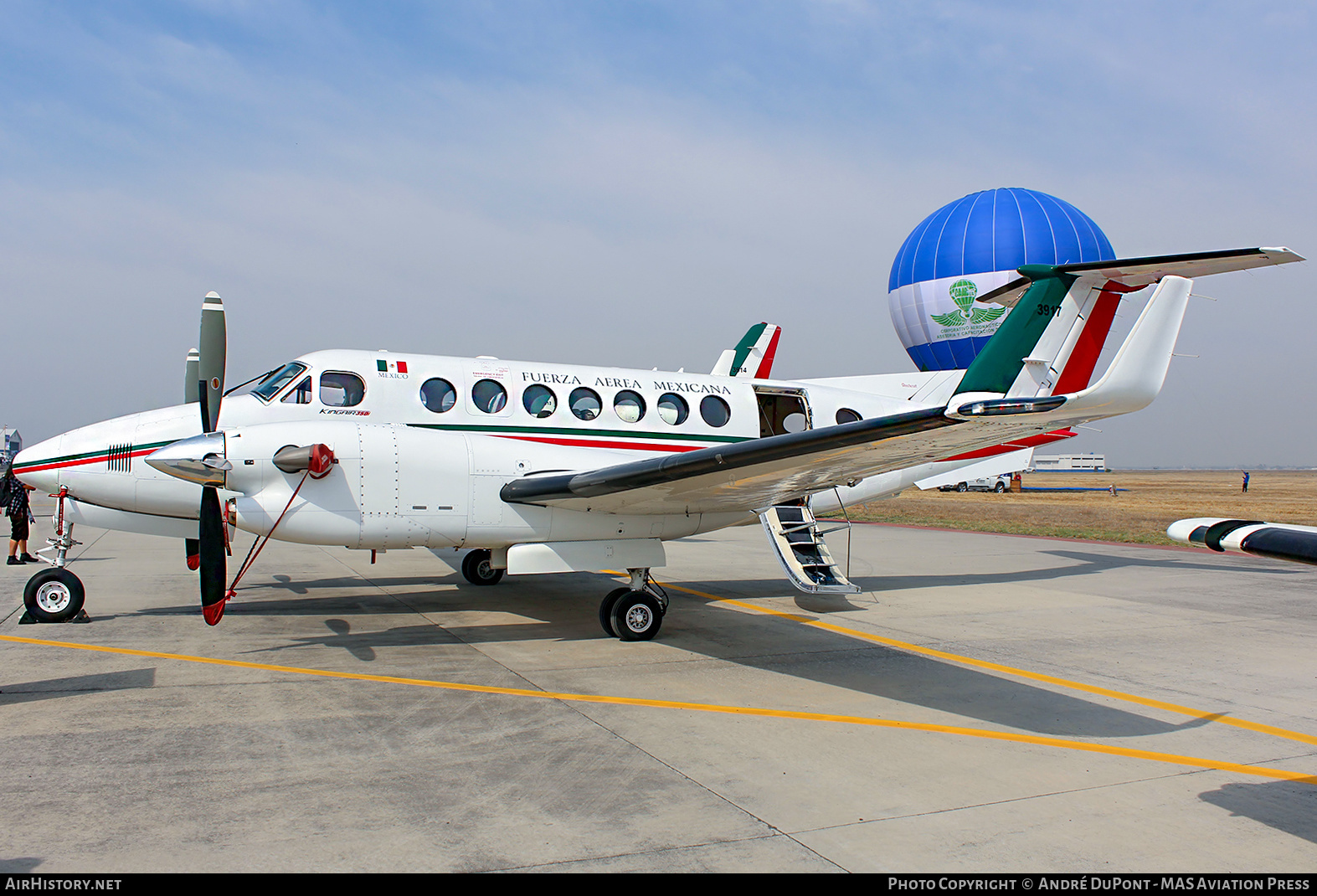 Aircraft Photo of 3917 | Beechcraft 350i King Air (B300) | Mexico - Air Force | AirHistory.net #480355