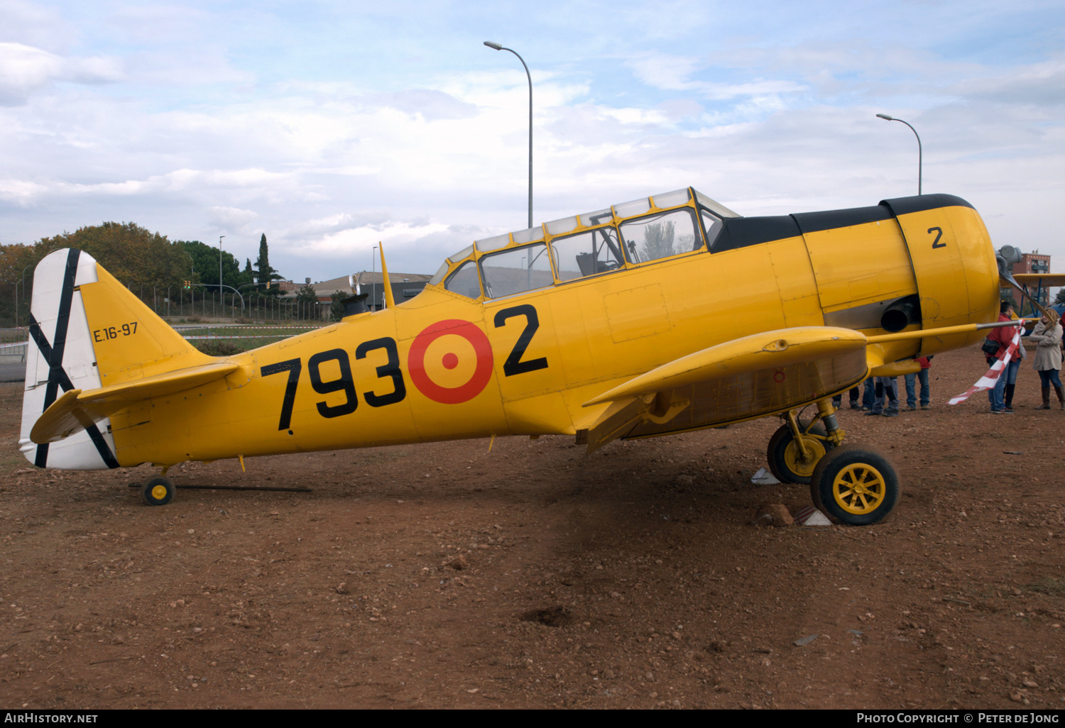 Aircraft Photo of E16-97 | North American T-6G Texan | Spain - Air Force | AirHistory.net #480360