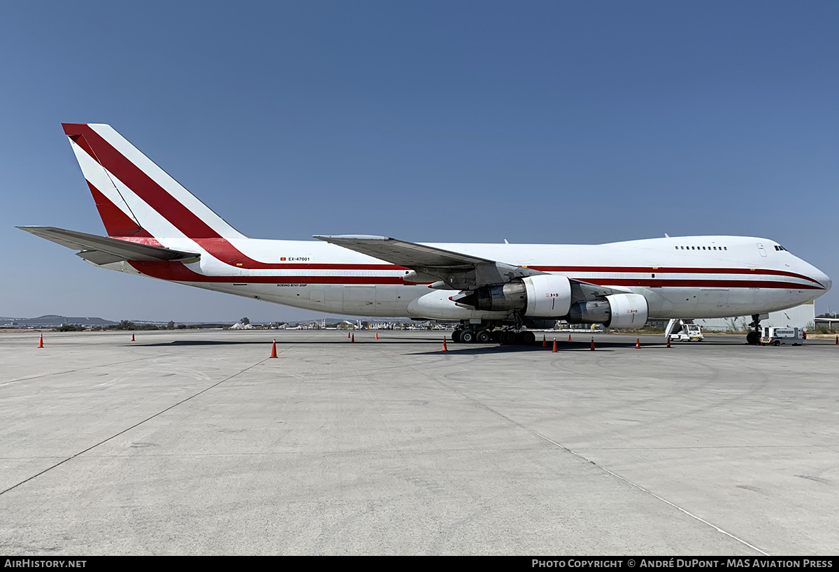 Aircraft Photo of EX-47001 | Boeing 747-222B(SF) | AirHistory.net #480365